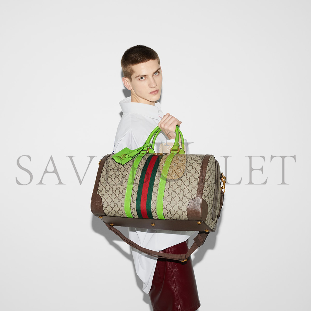 GUCCI SAVOY MEDIUM DUFFLE BAG 724642 (44*28*24cm) GUCCI SAVOY MEDIUM DUFFLE BAG 724642 (44*28*24cm)
